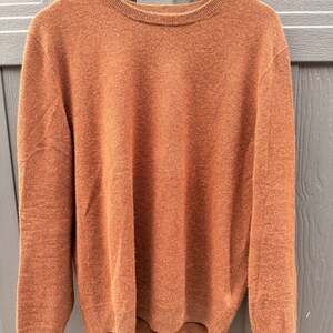 J.Crew 100% Cashmere Crewneck Sweater in Orange